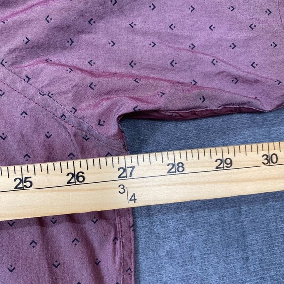 Travis Mathew Mens Patterned Button-Up Short-Sleeve Shirt XXXL - Picture 10 of 10